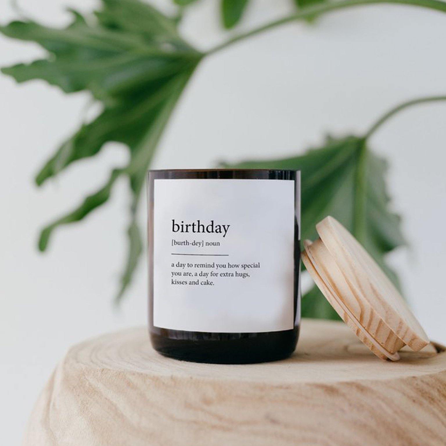 Buy "Birthday" Dictionary Mid Soy Candle - Brightups
