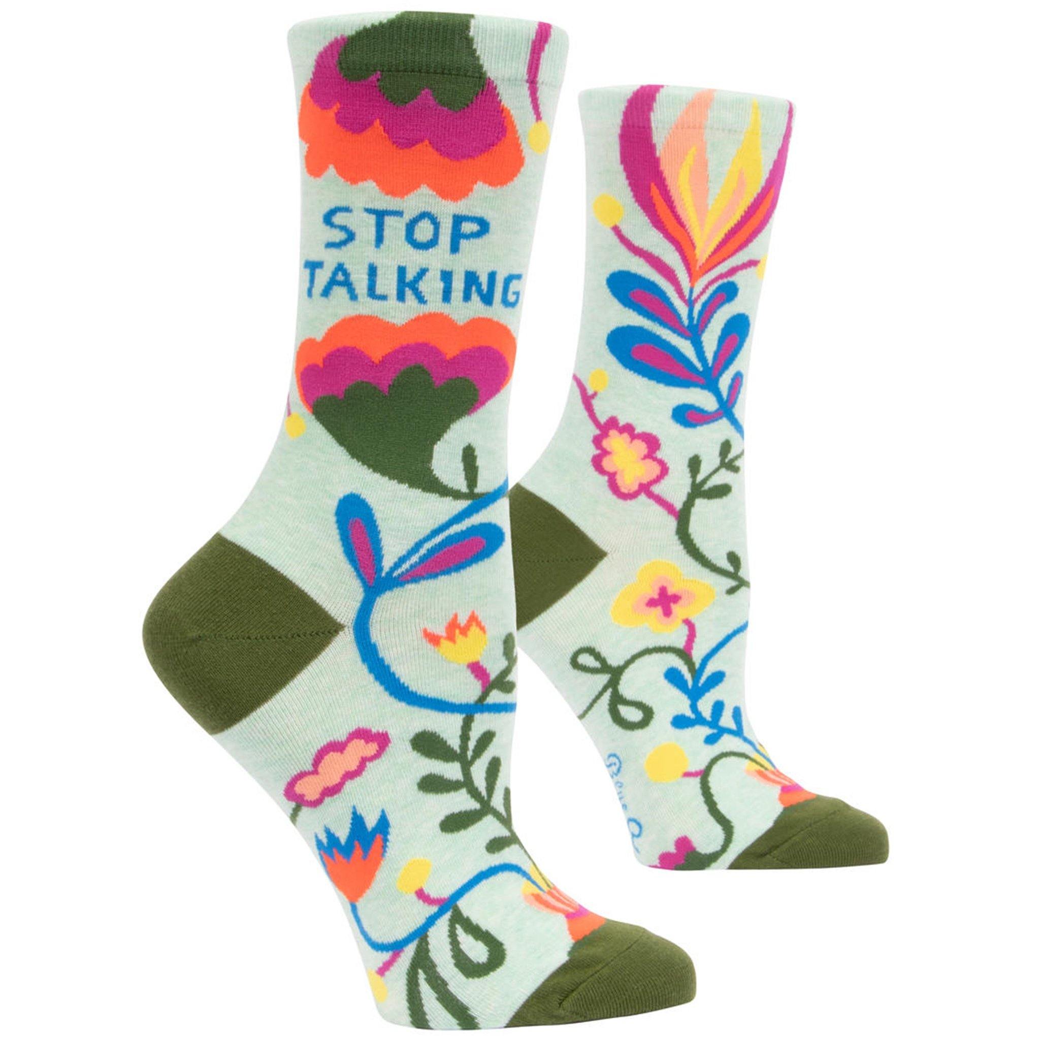 Buy Stop Talking - Women's Socks - Brightups
