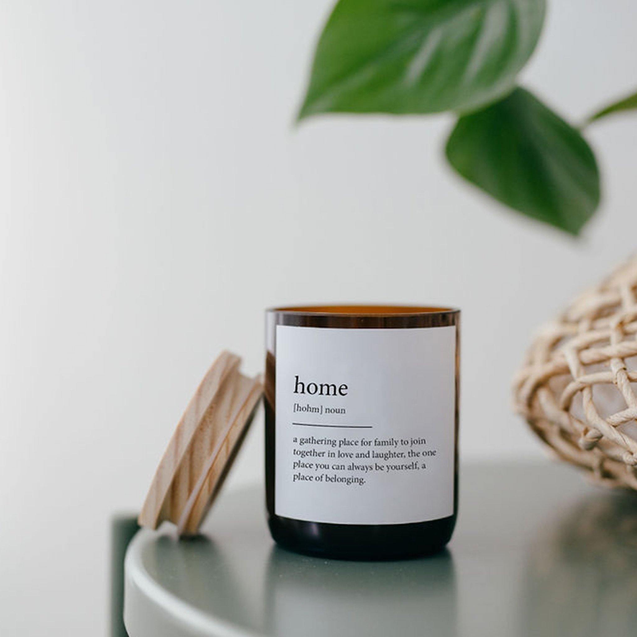 Buy "Home" Dictionary Mid Soy Candle - Brightups