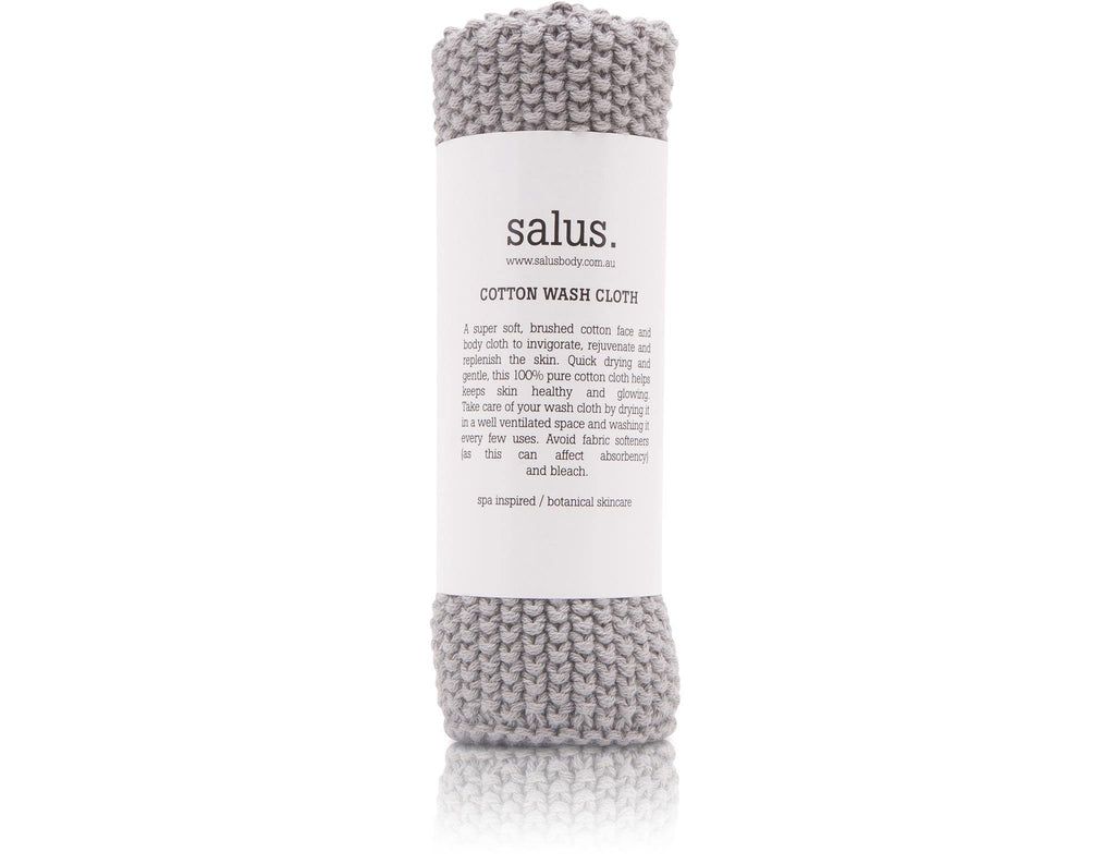 Buy Cotton Wash Cloth - Light Grey - Brightups