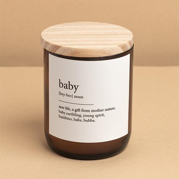 Buy "Baby" Dictionary Mid Soy Candle - Brightups