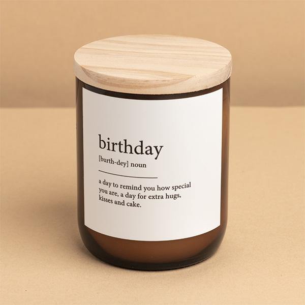 Buy "Birthday" Dictionary Mid Soy Candle - Brightups
