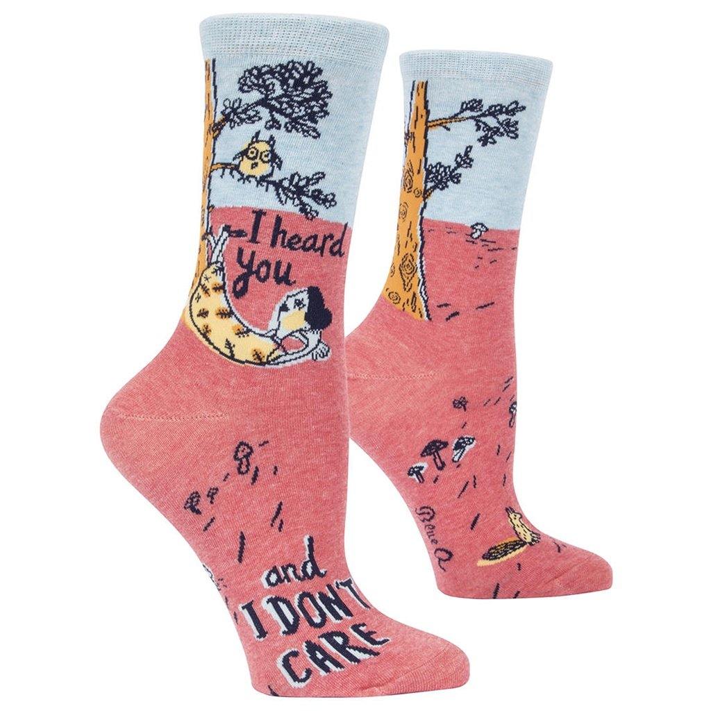 Buy I Heard You and I Don't Care - Women's Socks - Brightups