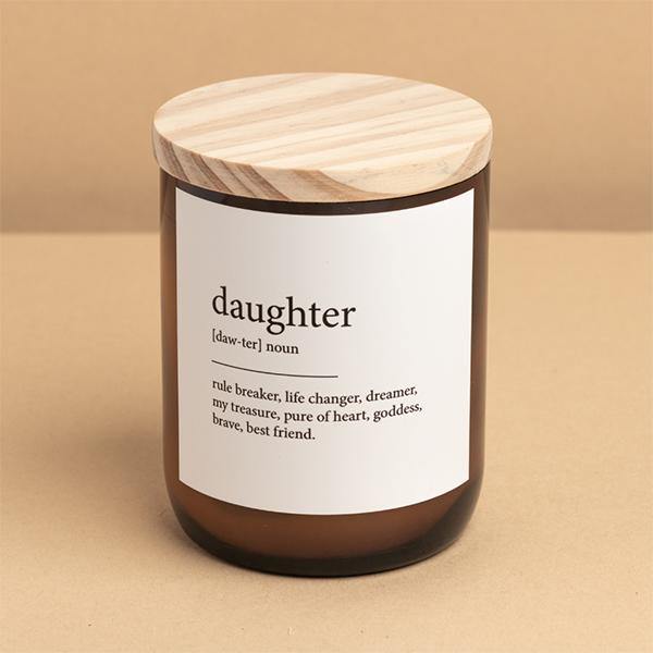 Buy "Daughter" Dictionary Mid Soy Candle - Brightups