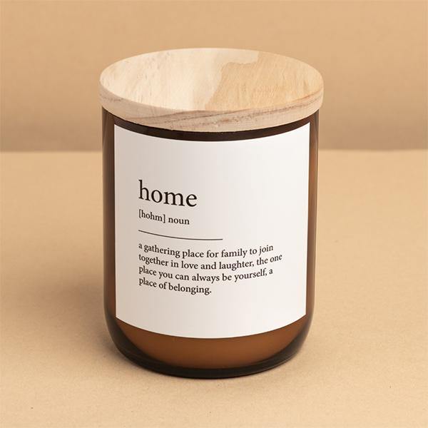 Buy "Home" Dictionary Mid Soy Candle - Brightups