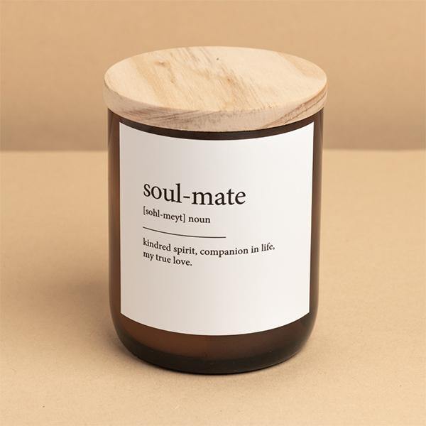 Buy "Soul Mate" Dictionary Mid Soy Candle - Brightups